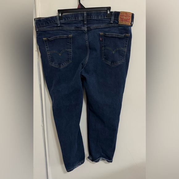 LEVI’S 541 Blue Jeans Men Size 48x29 Dark Wash Straight Leg - Picture 2 of 7